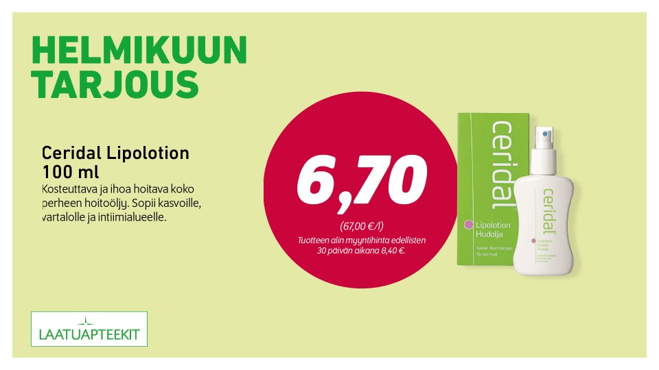 Ceridal Lipolotion 100 ml