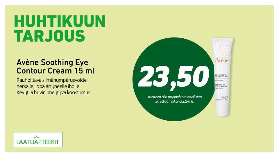 Avène Soothing Eye Contour Cream 15 ml