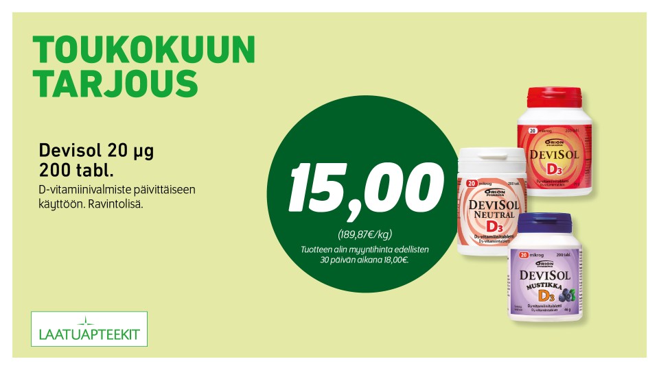 Devisol 20 µg 200 tabl.