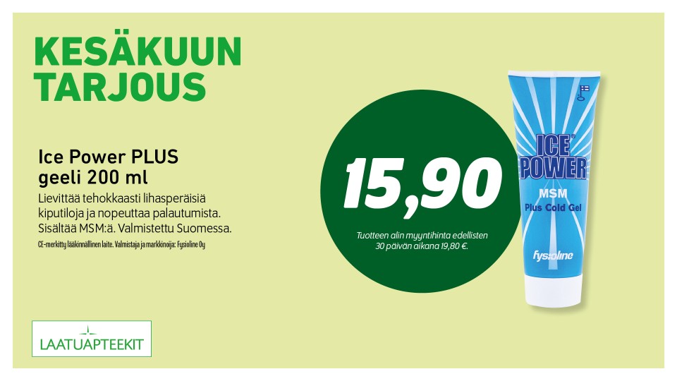 Ice Power PLUS geeli 200 ml
