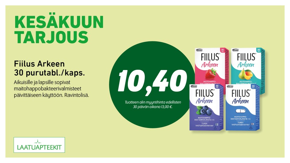 Fiilus Arkeen 30 purutabl./kaps.