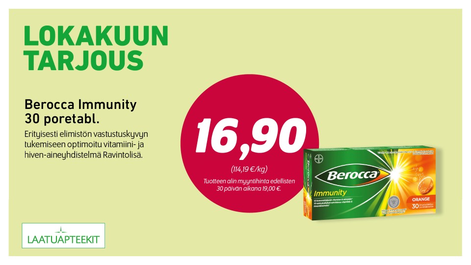 Berocca Immunity 30 poretabl.